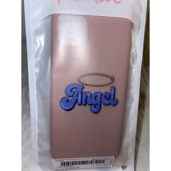 Pink Angel Graphic iPhone 11 Pro Max Case 💜 - Picture 8 of 17